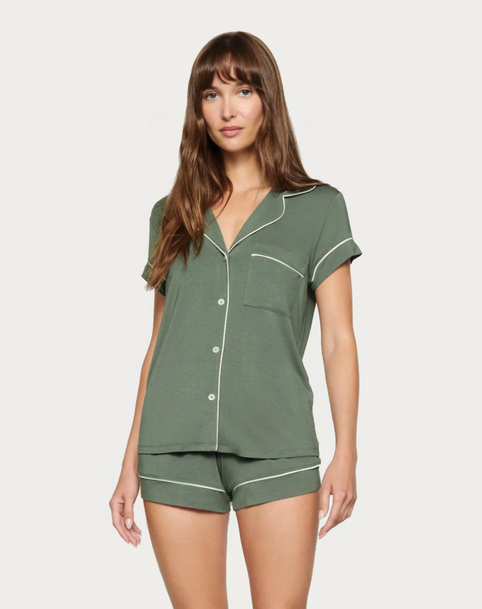 Eberjey Gisele TENCEL™ Modal Shortie Short PJ Set - Room Service