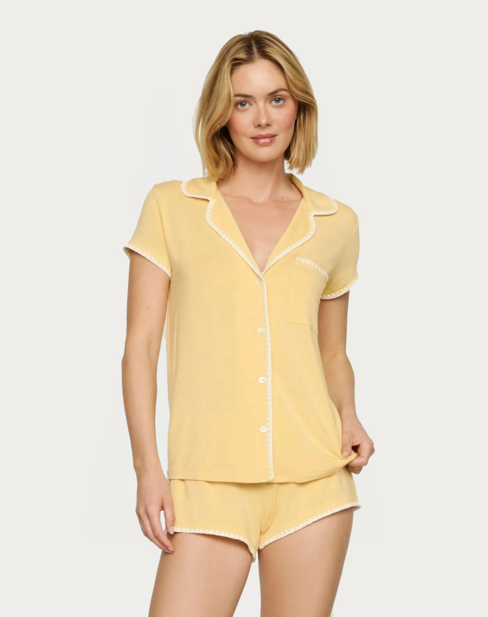 Eberjey Frida TENCEL™ Modal Shortie Short PJ Set - Room Service
