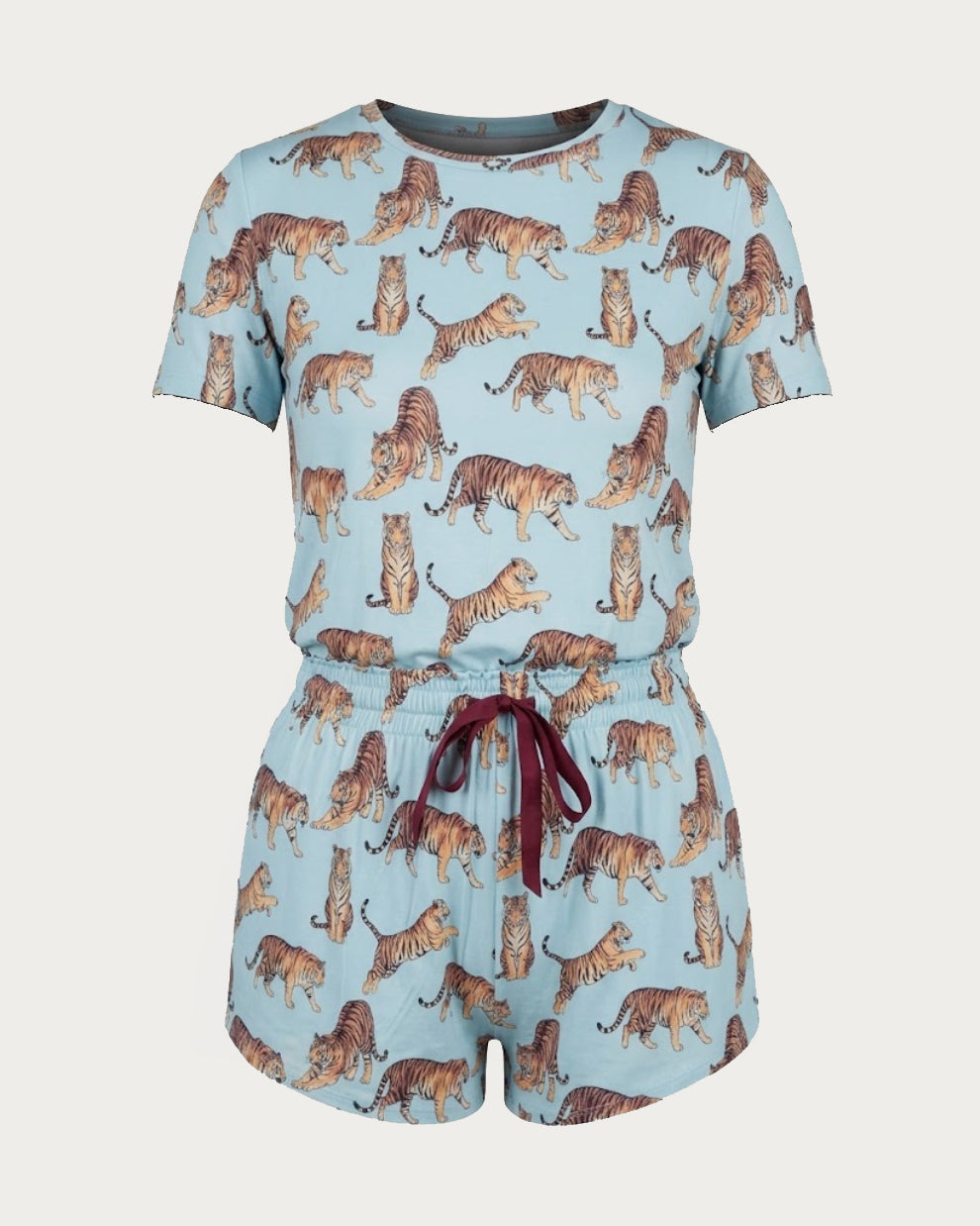 Kilo Brava Temting Tigers Pj Short Set - Room Service
