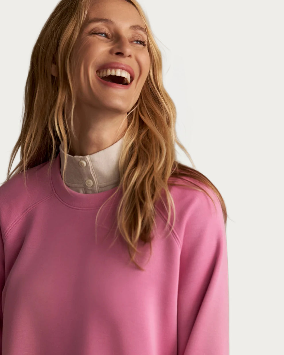 Varley Zosia Crew-Neck Sweat - Room Service